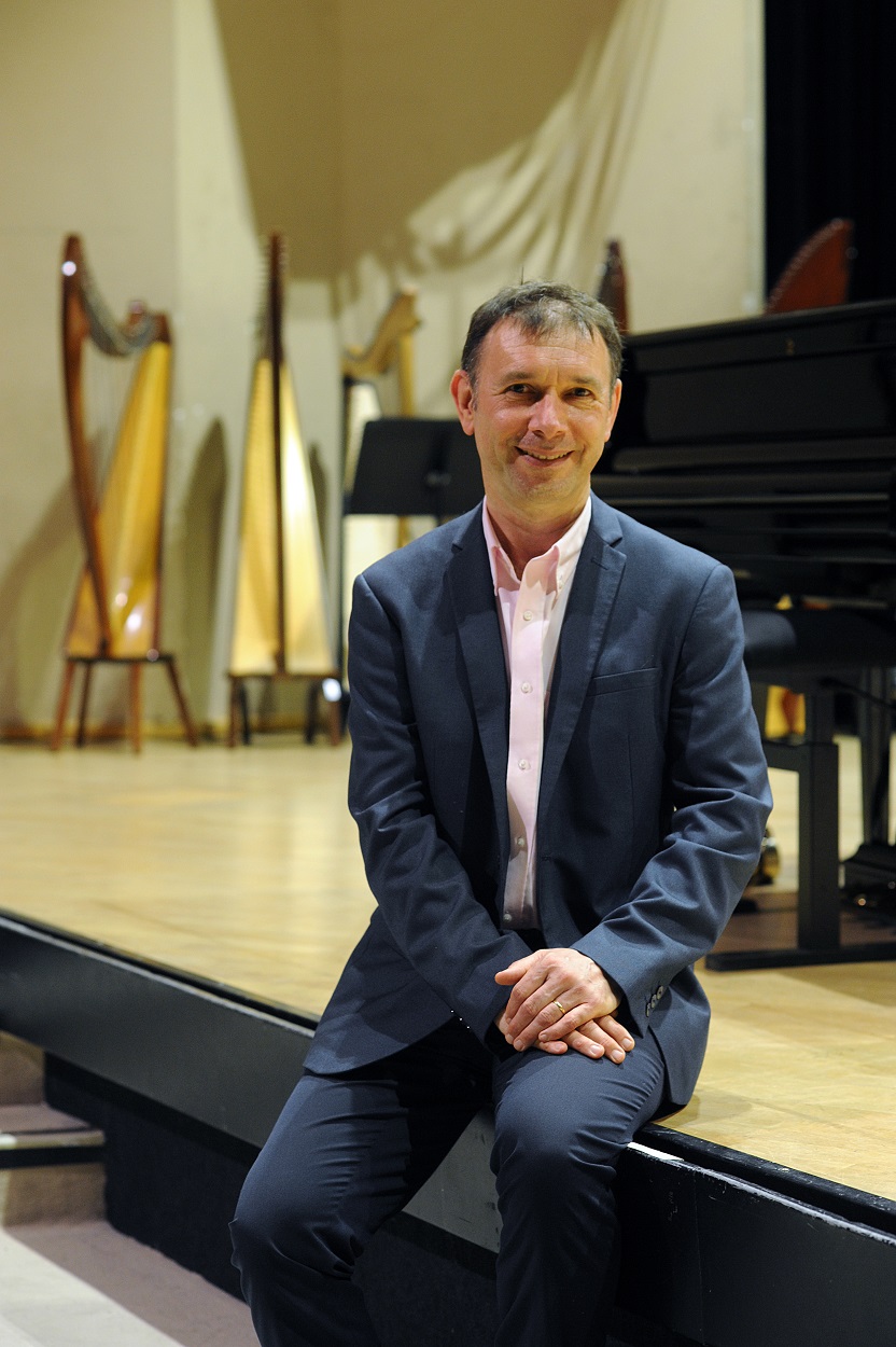 Jean-Luc Tourret, directeur du conservatoire à rayonnement régional de Boulogne-Billancourt