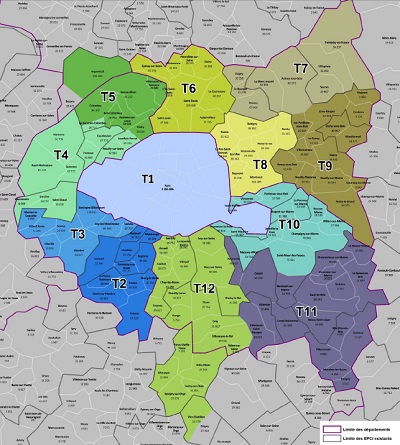 Grand Paris Seine Ouest est identifié comme le T3, c’est-à-dire le troisième territoire de la Métropole du Grand Paris.