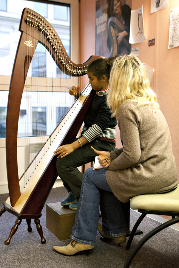 Harpe - conservatoire de Sèvres