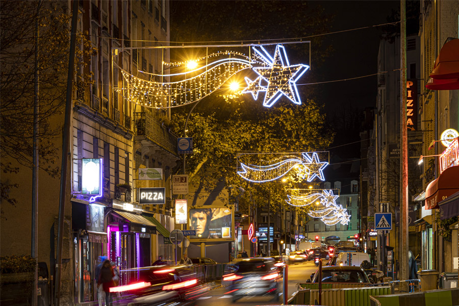 Illuminations de Noël à Issy-les-Moulineaux 2019-2020 - éclairage fêtes de fin d'année, Grand Paris Seine Ouest