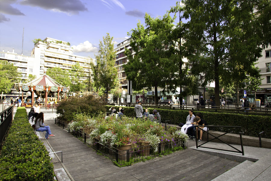 Jardin des Fougères, Boulogne-Billancourt