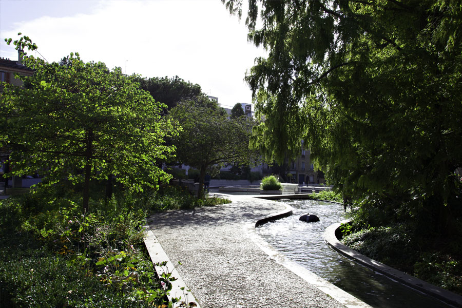 Jardin de l'hôtel de ville de Boulogne-Billancourt