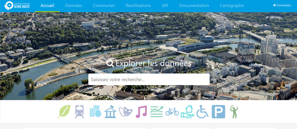 Portail OpenData de Grand Paris Seine Ouest
