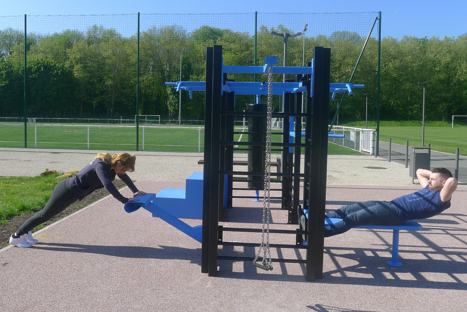 Parcours santé - complexe sportif Marcel Bec à Meudon