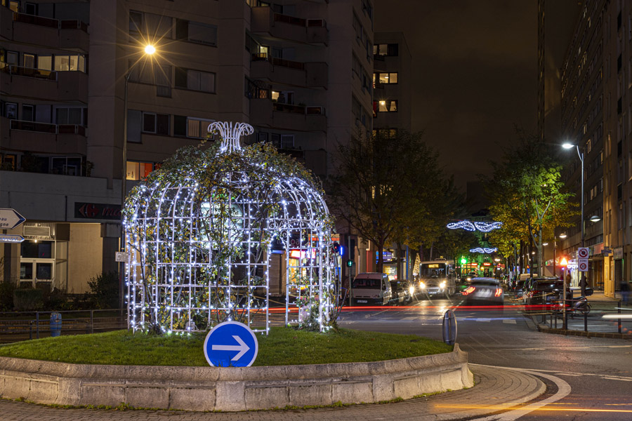 Illuminations de Noël à Vanves 2019-2020 - éclairage fêtes de fin d'année, Grand Paris Seine Ouest