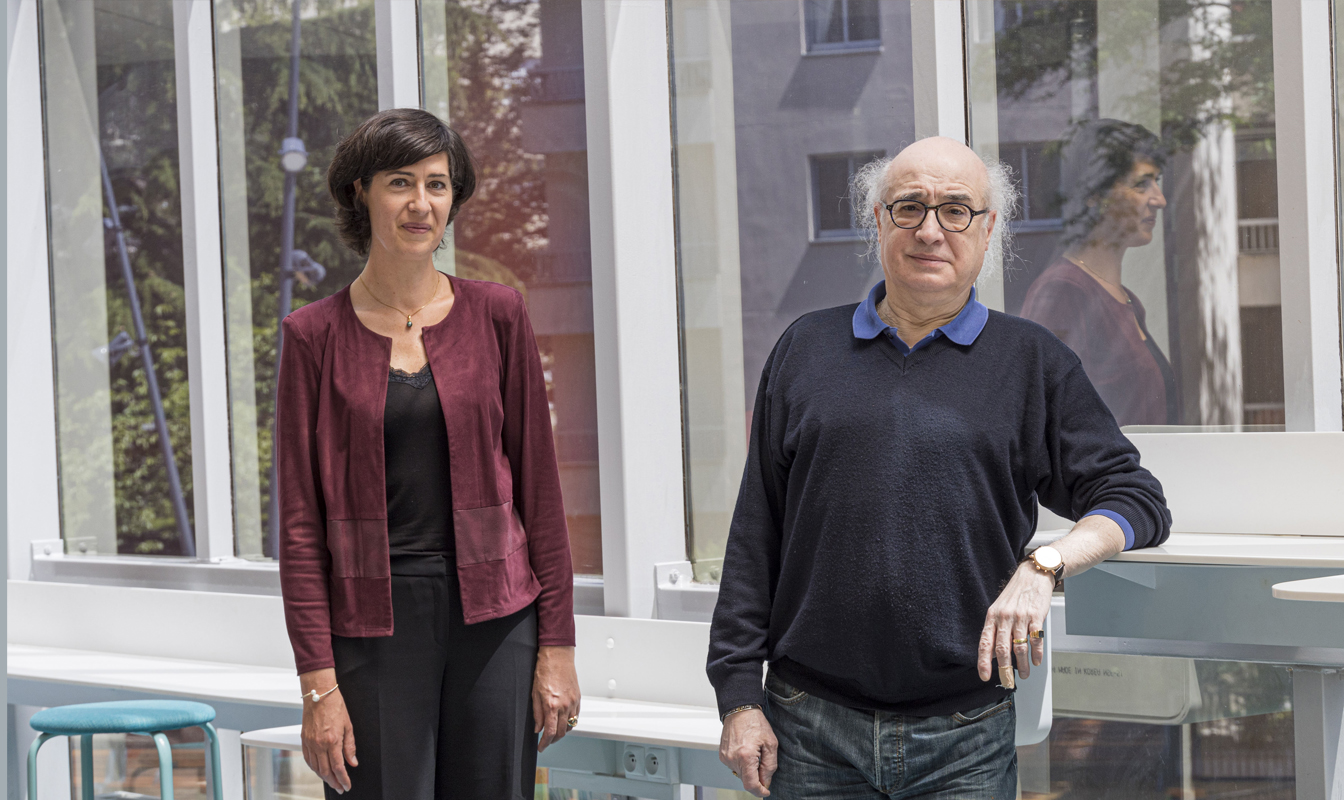 Isabelle Fernier et Benoît Scholsberg, la nouvelle directrice et l'ancien directeur du conservatoire d'Issy-Vanves