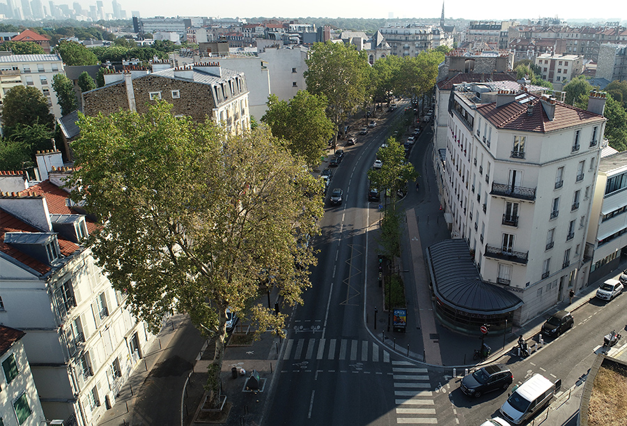 Avenue Jean-Baptiste Clément à Boulogne-Billancourt