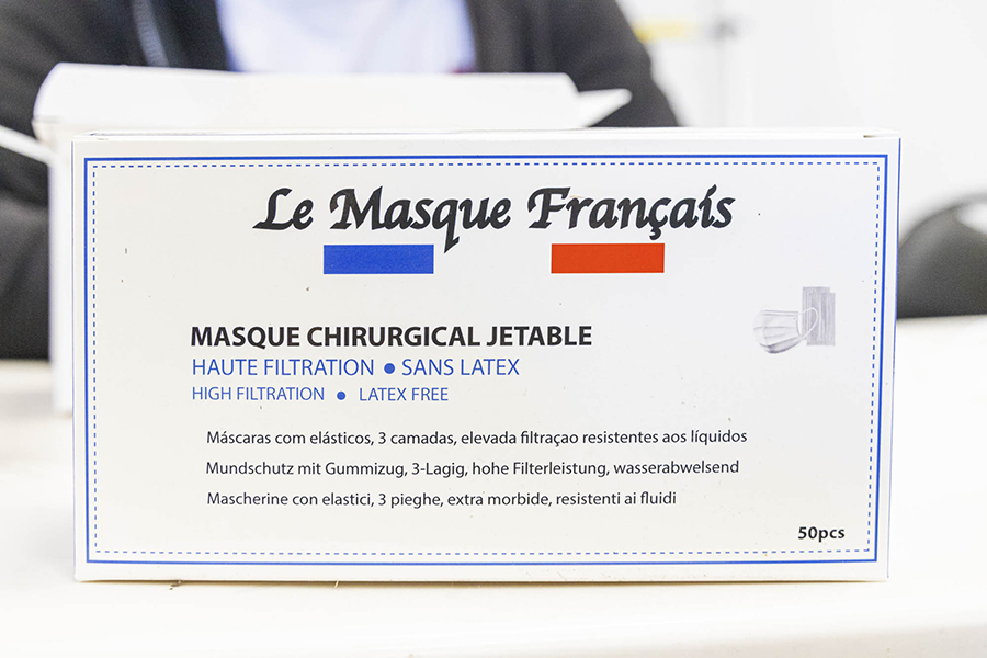 Le Masque Français - usine de masques chirurgicaux à Meudon