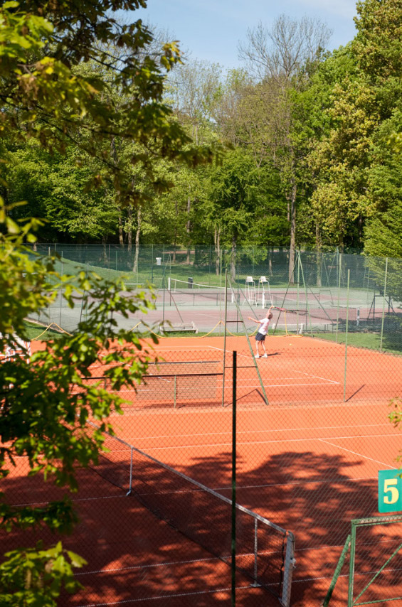 Court de tennis, complexe sportif Marcel Bec à Meudon