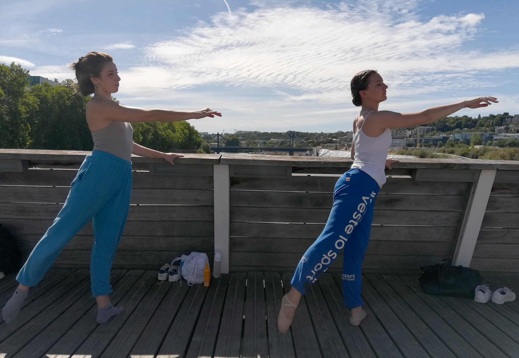 Danse à ciel ouvert - élèves de 3ème cycle de la classe de danse du conservatoire Niedermeyer à Issy-les-Moulineaux (Grand Paris Seine Ouest)