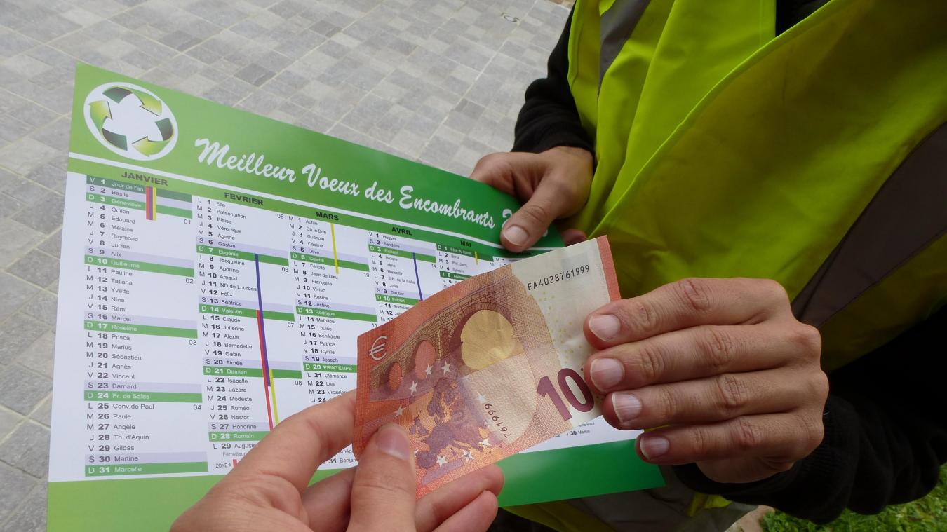 Attention : vente de calendriers, demandes d'étrennes par de faux éboueurs