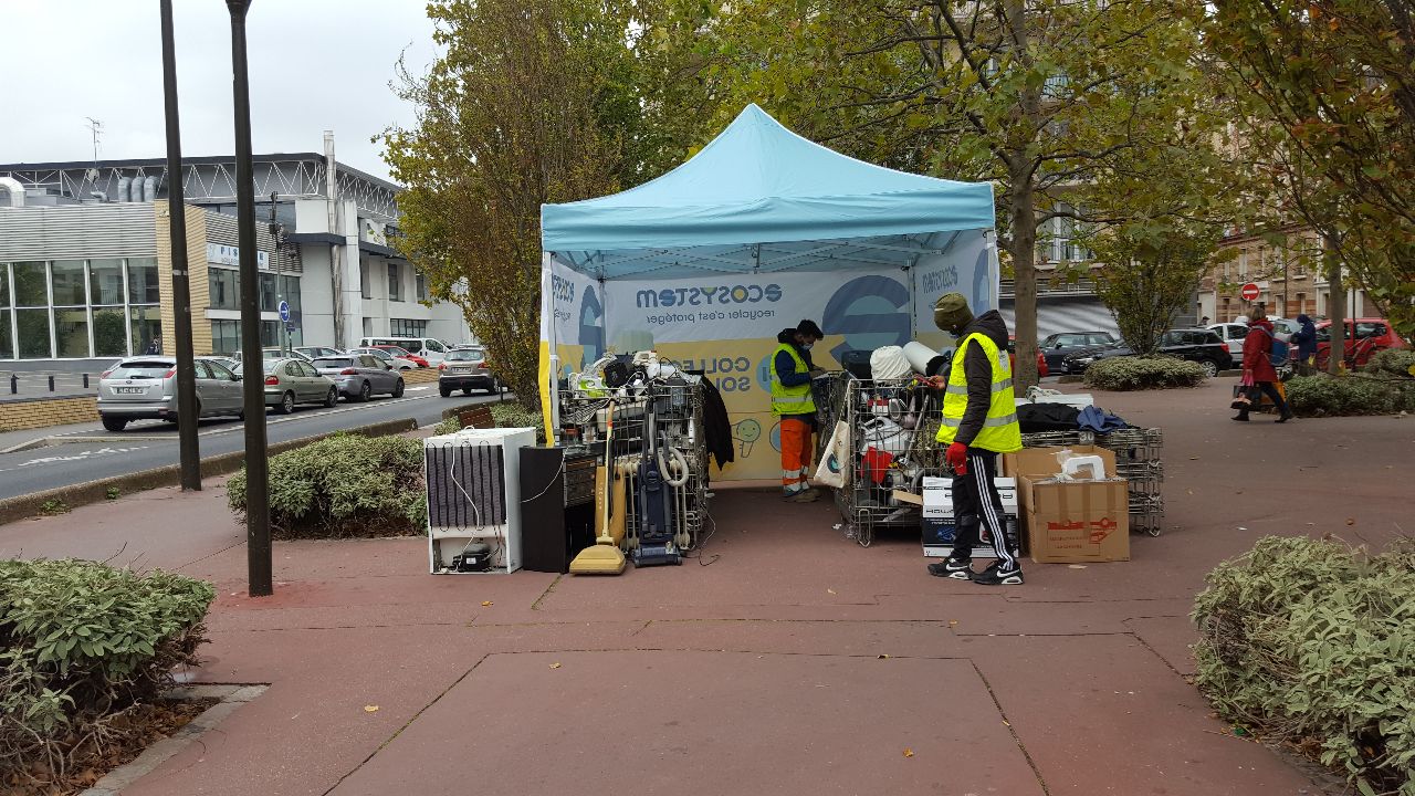 Collectes solidaires des déchets électrique et électroniques