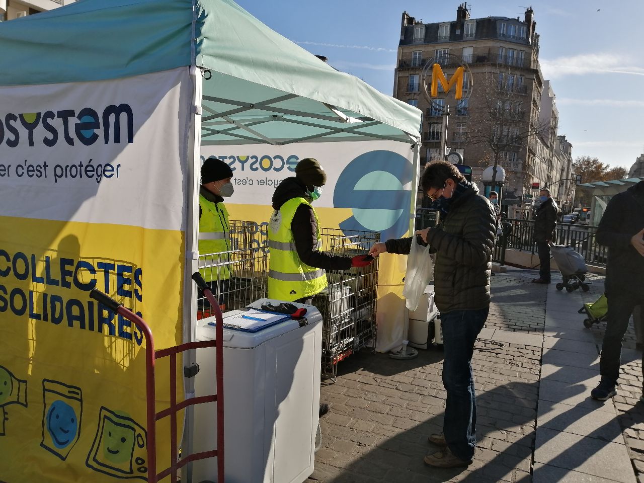 Collectes solidaires déchets électriques et électroniques