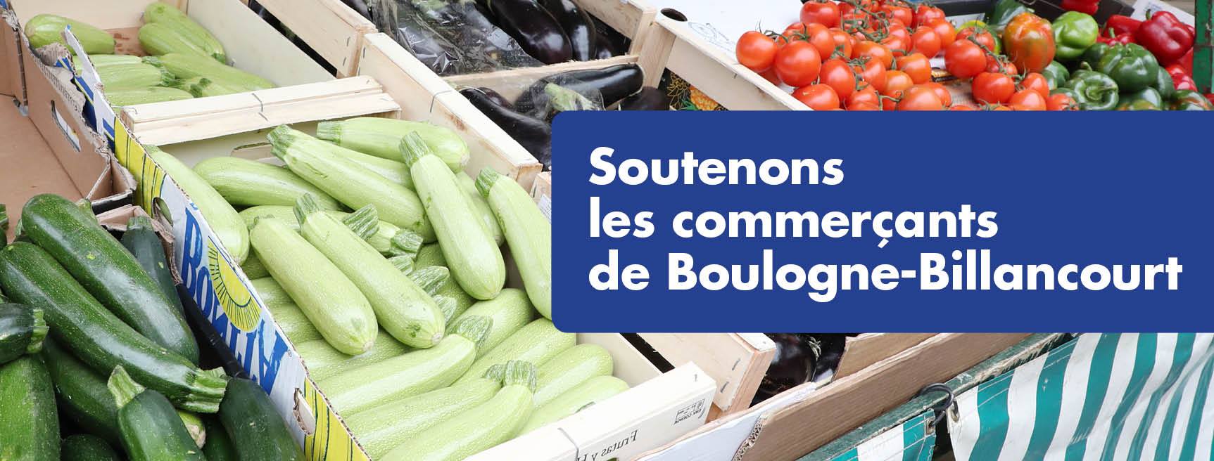 Soutenons les commerçants de Boulogne-Billancourt