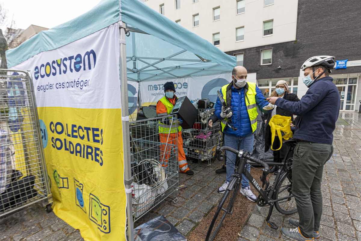 Collectes solidaires ecosystem à Issy-les-Moulineaux