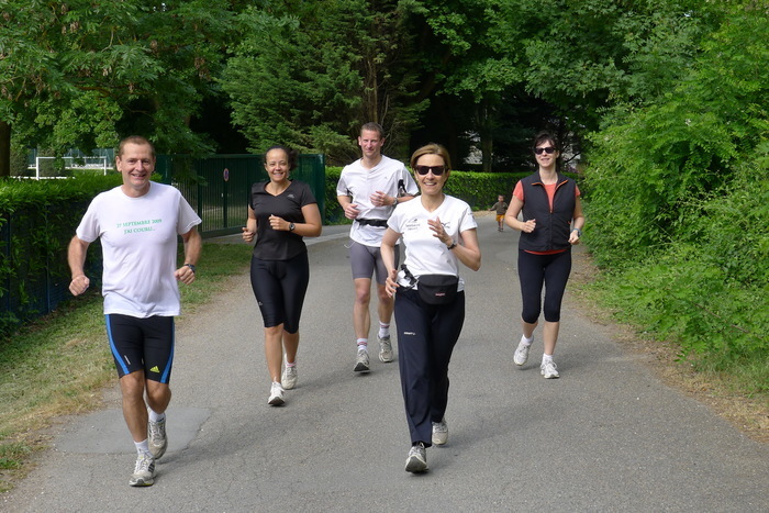 Course à pied en forêt de Meudon