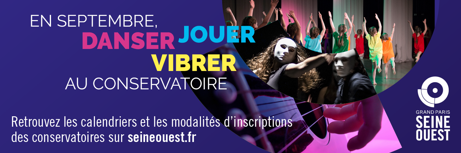 Inscriptions et réinscriptions - danser, jouer, vibrer au conservatoire