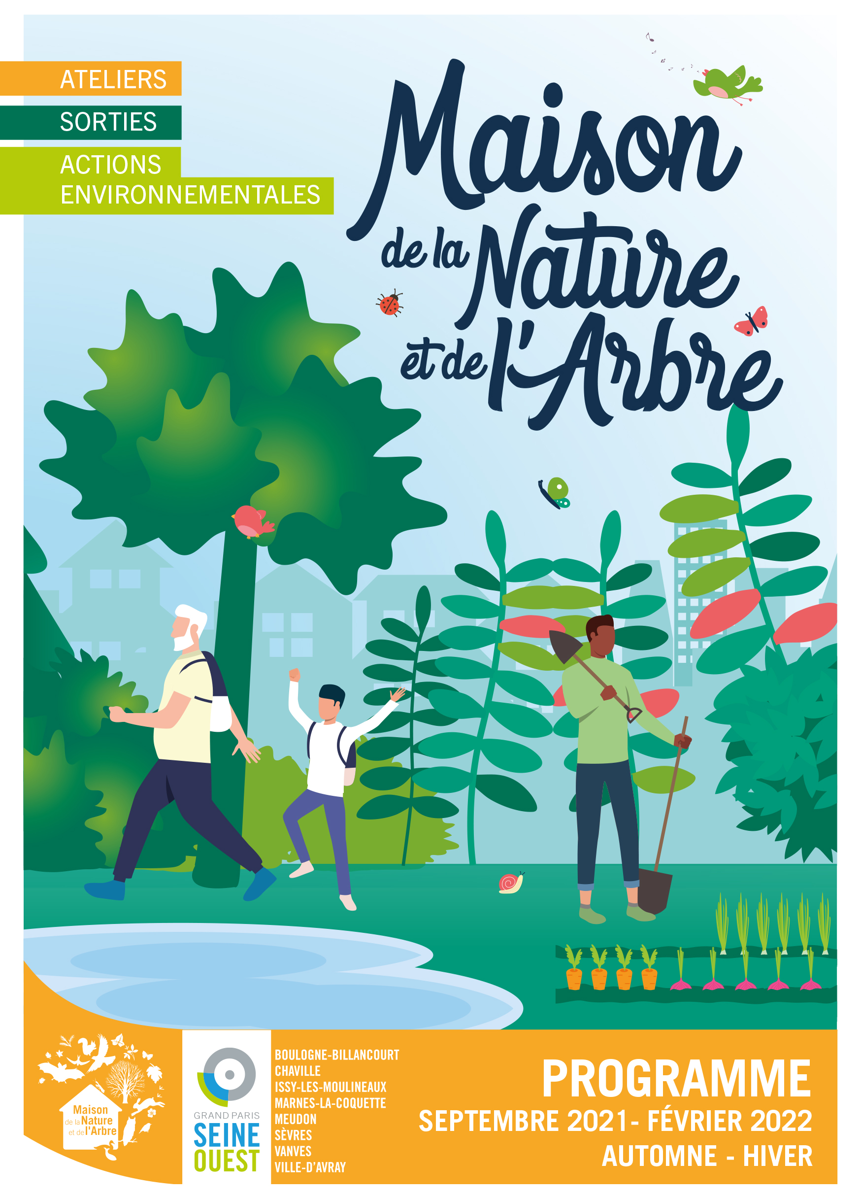 Programme Maison de la nature et de l'arbre (MDNA) de décembre 2021 à février 2022
