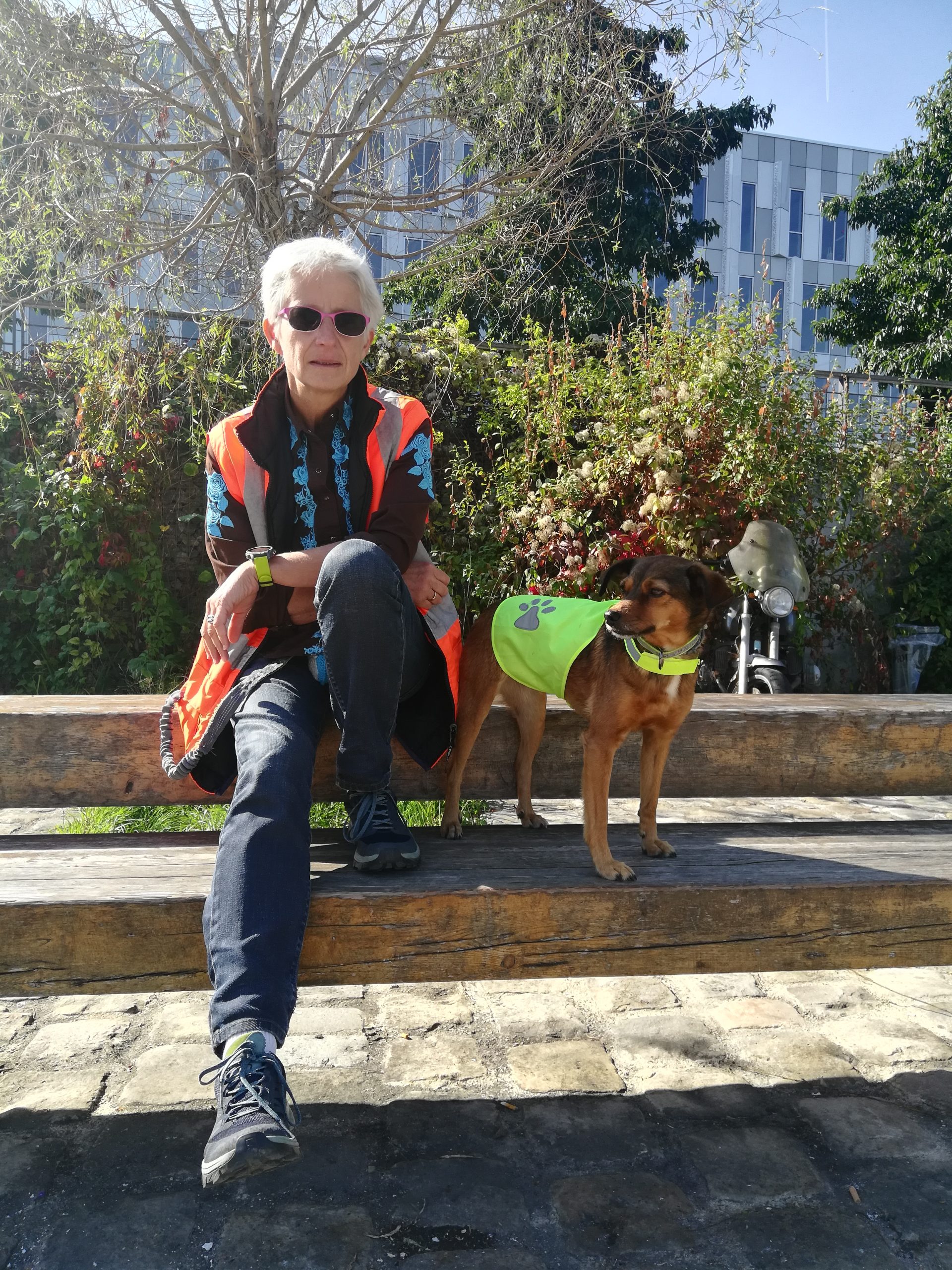 Catherine et Neia, médiateur canin / chien médiateur de GPSO