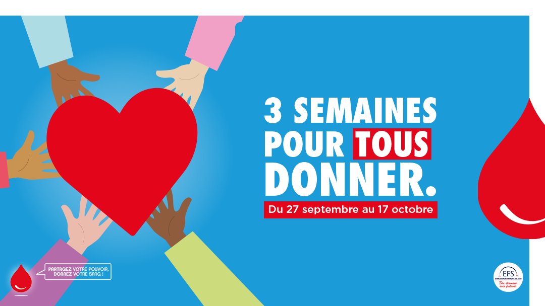 Urgence don du sang : 3 semaines pour tout donner