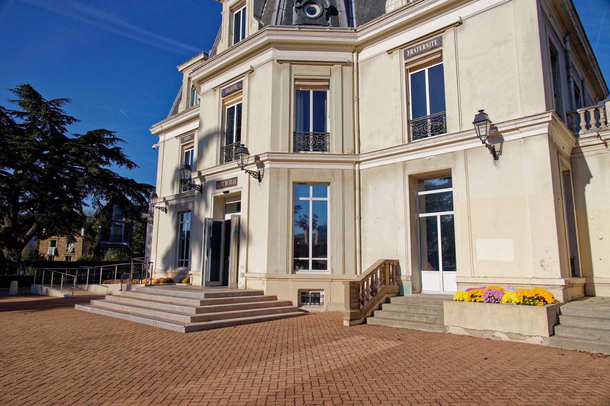 Chrysanthèmes d'automne, hôtel de ville de Chaville