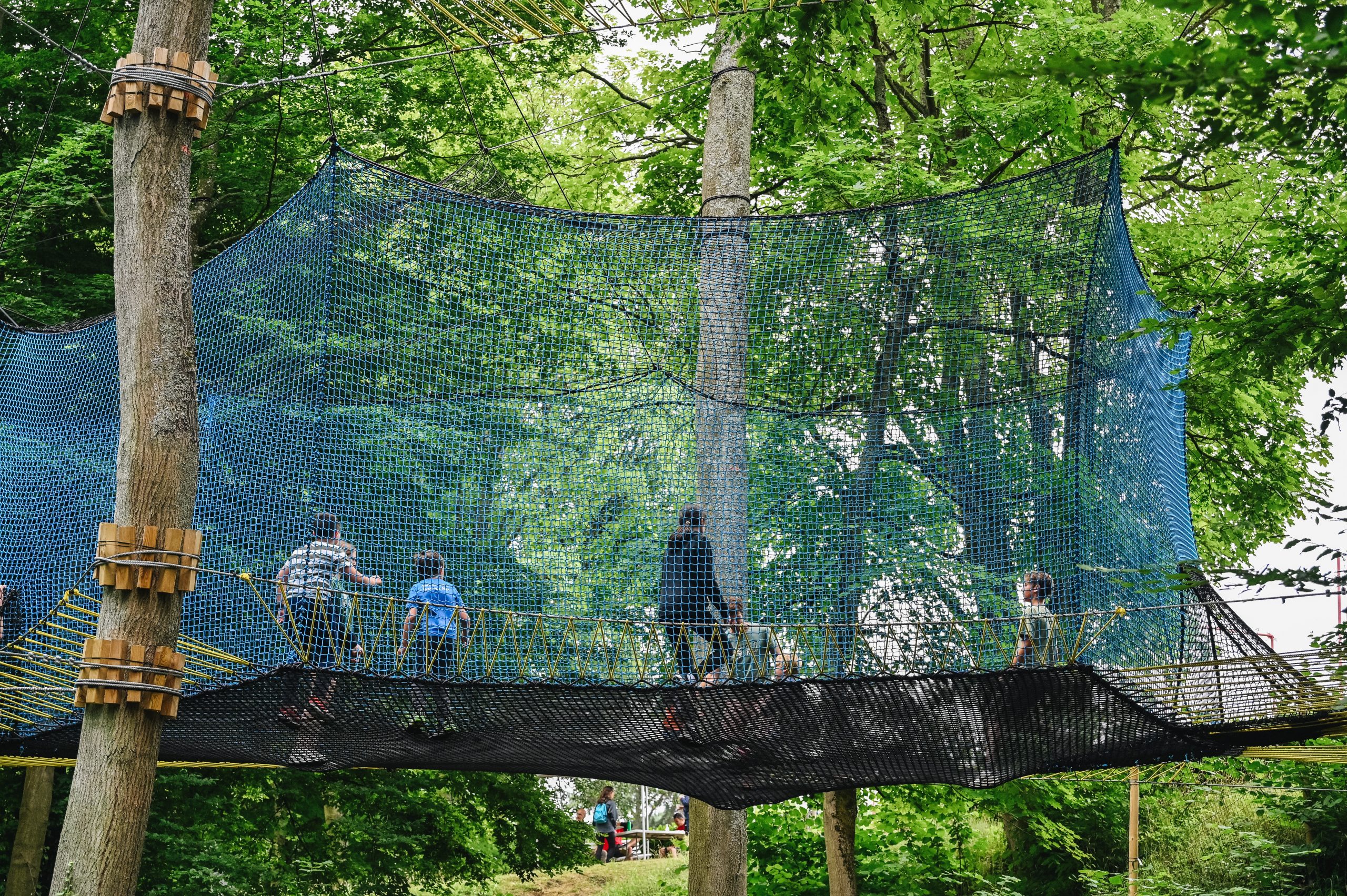 Ecopark Legends - parc filet dans la forêt de Meudon
